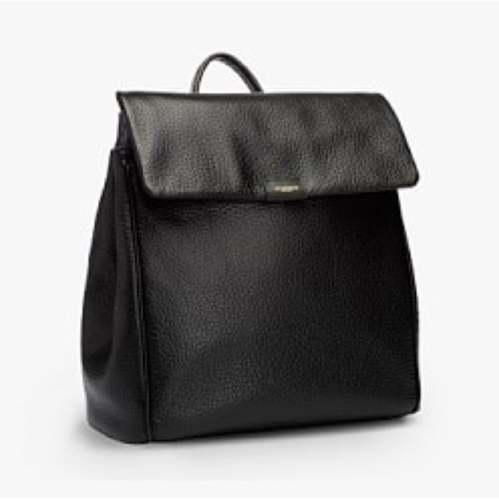 Storksak St. James Leather Diaper Bag Backpack - Picture 4 of 12